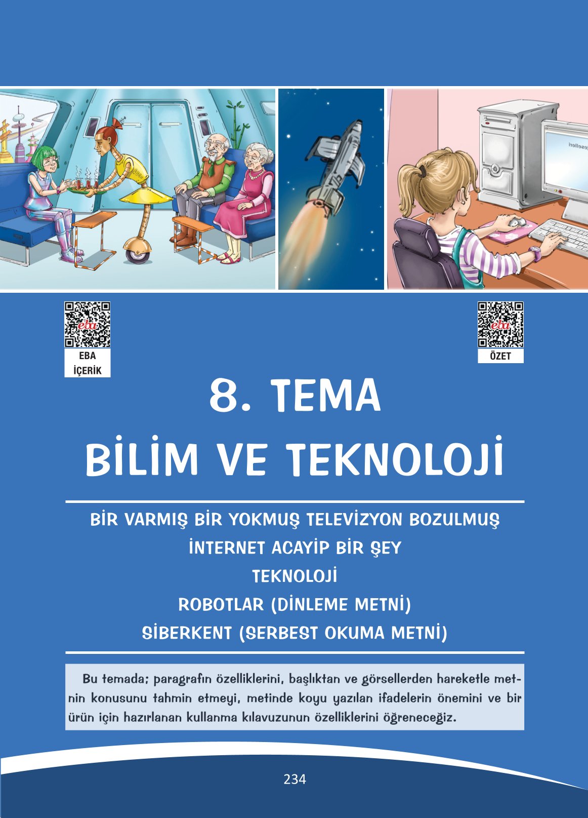 4. Sınıf Ada Yayıncılık Türkçe Ders Kitabı Sayfa 234 Cevapları