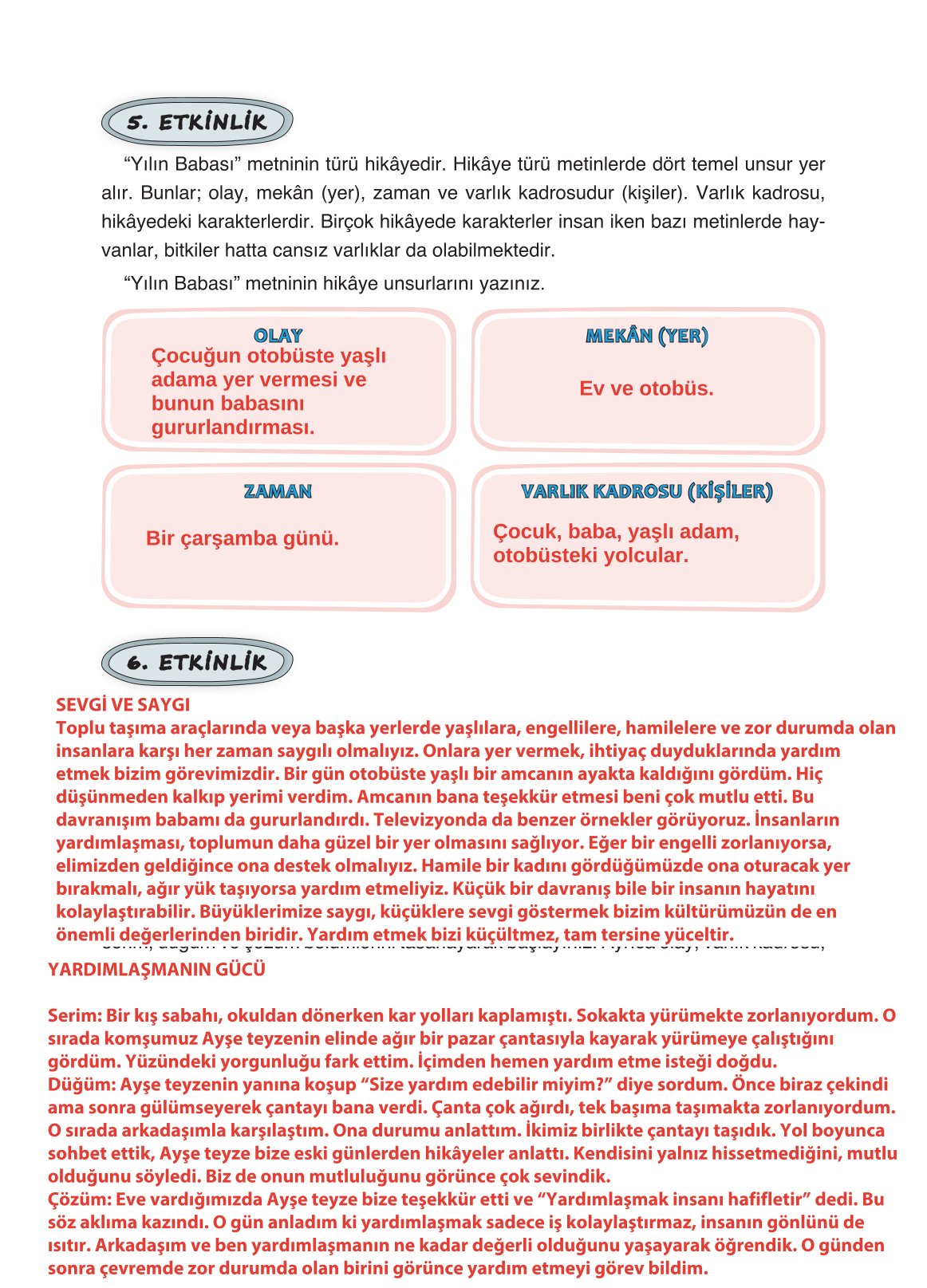 4. Sınıf Ada Yayıncılık Türkçe Ders Kitabı Sayfa 86 Cevapları 4. Sınıf Ada Yayıncılık Türkçe Ders Kitabı Sayfa 86 Cevapları